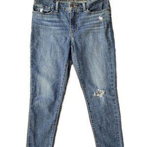 Levi’s Women’s 711 Skinny Jeans Size 29 Premium Mid Rise Blue Stretch Denim